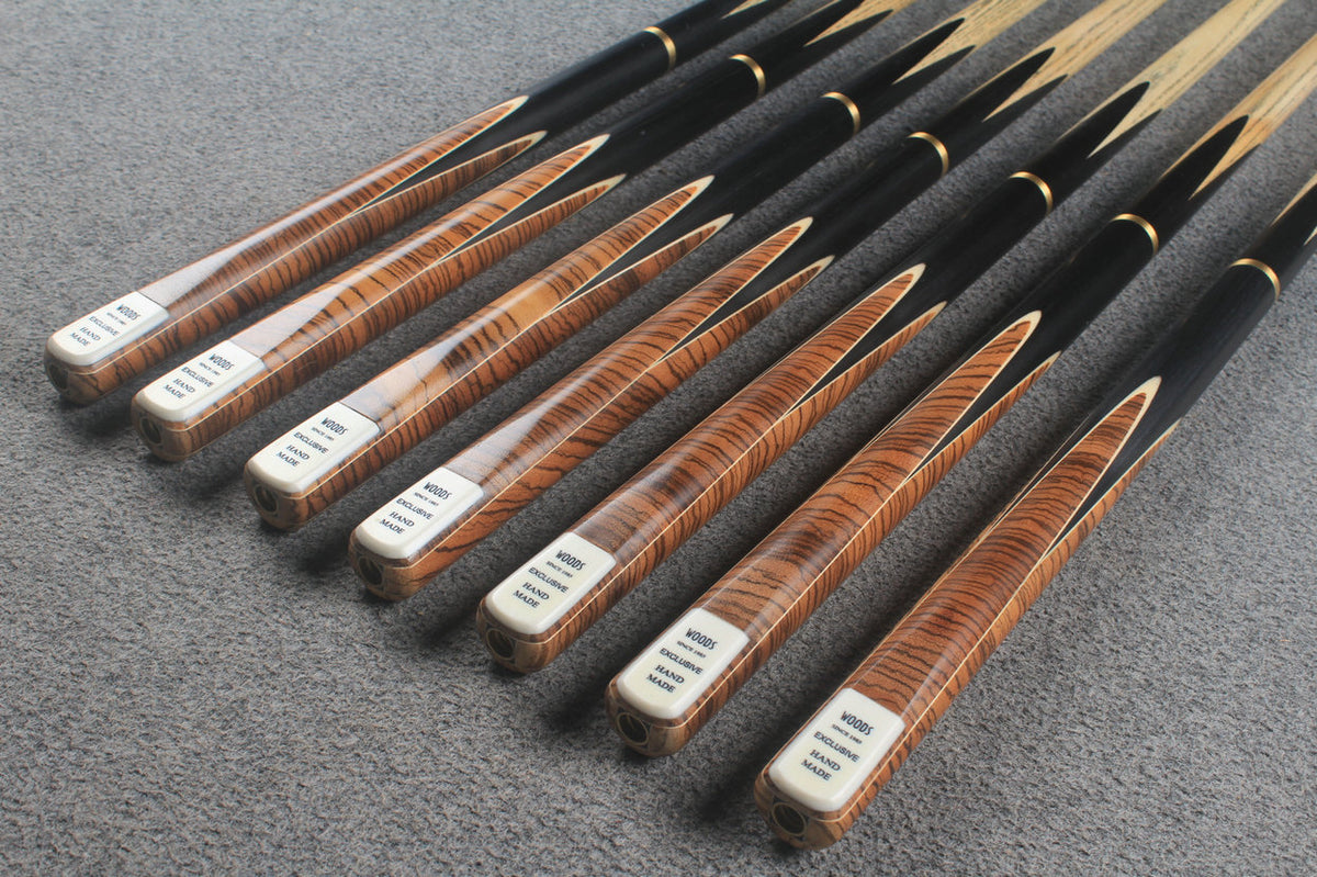 Exclusive 3/4 ash english pool cue #8843- #8849