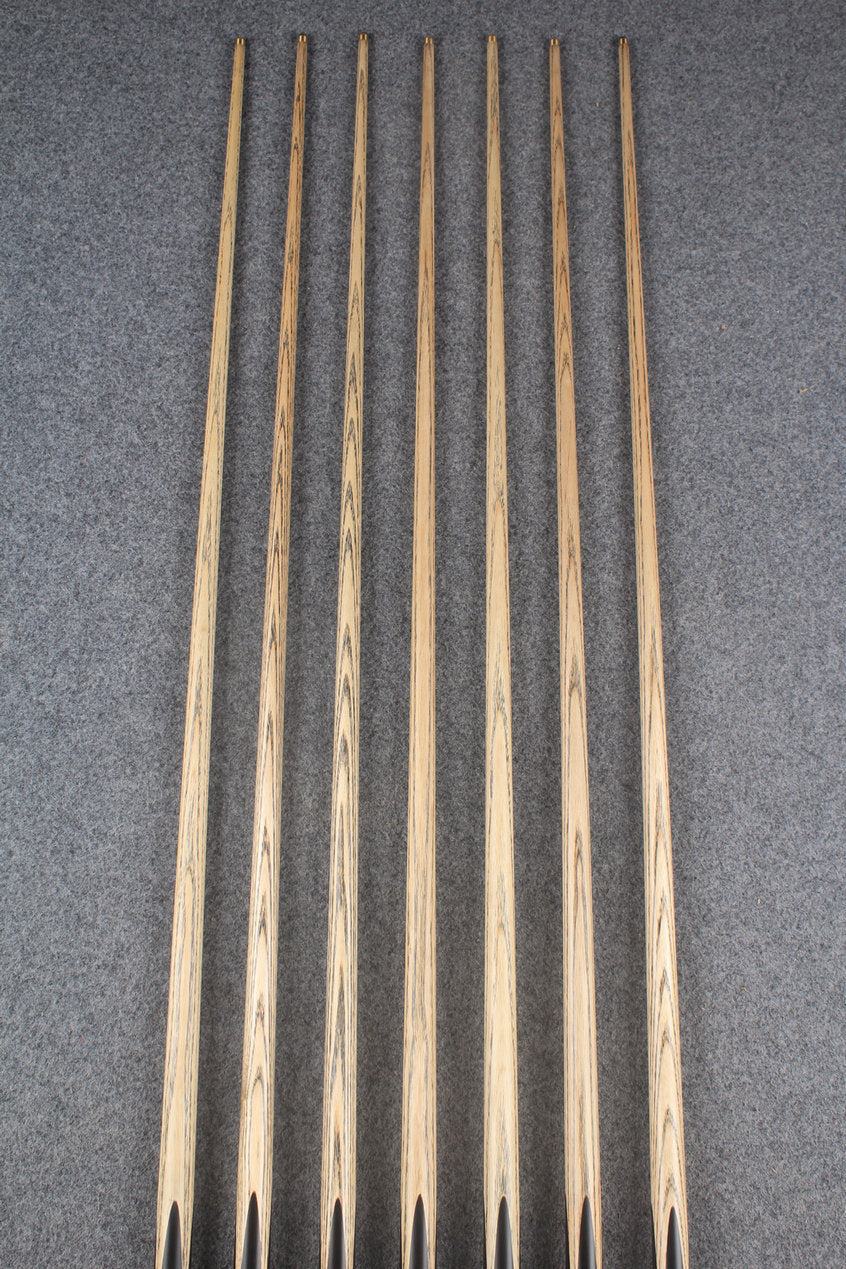 Exclusive 3/4 ash english pool cue #8843- #8849