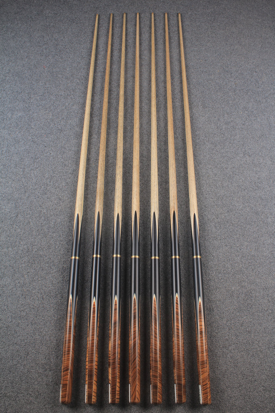 Exclusive 3/4 ash english pool cue #8843- #8849