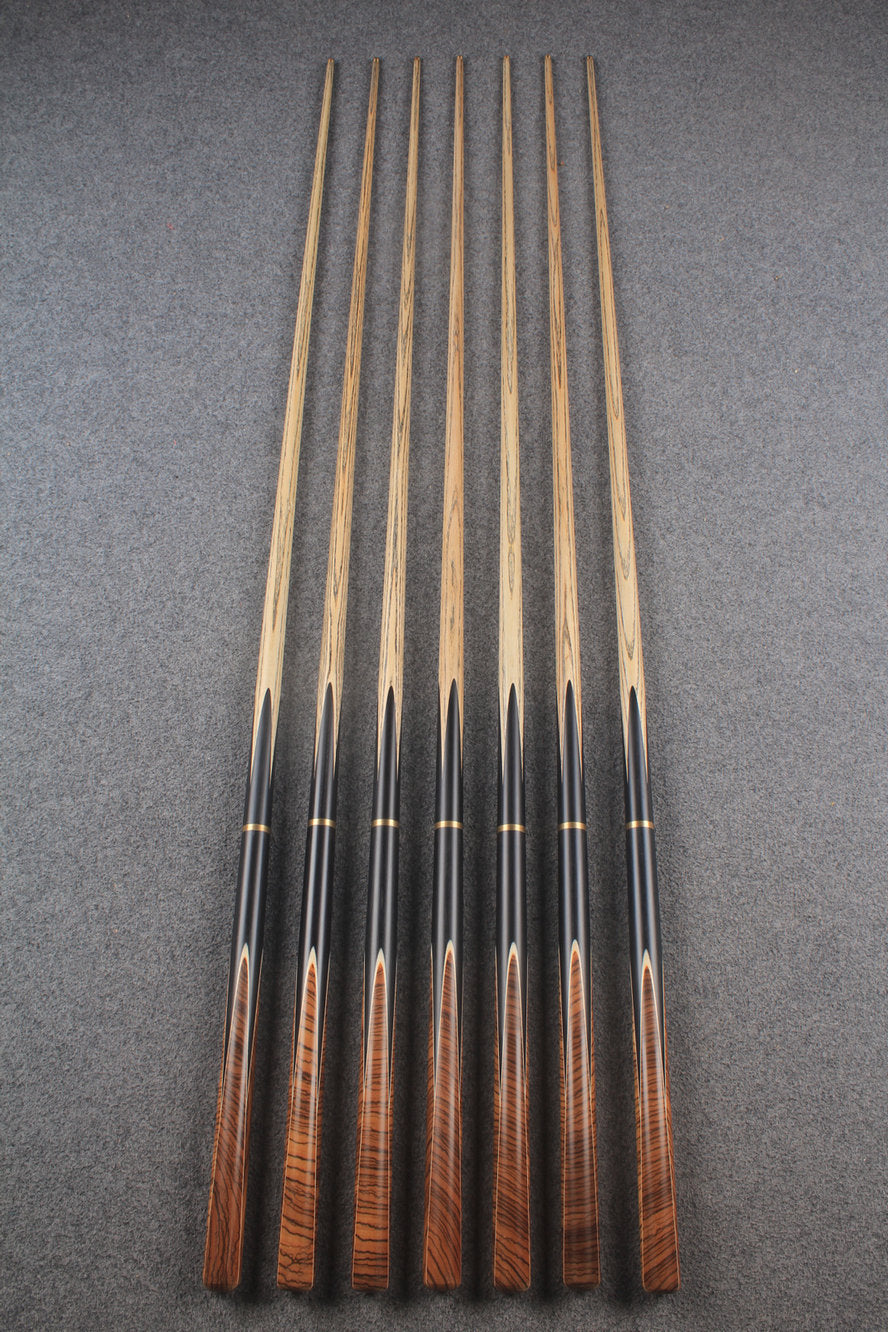 Exclusive 3/4 ash english pool cue #8843- #8849