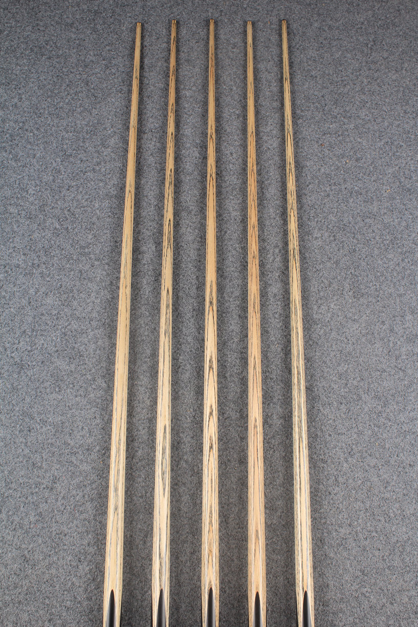 Exclusive 3/4 ash english pool cue #8850- #8854