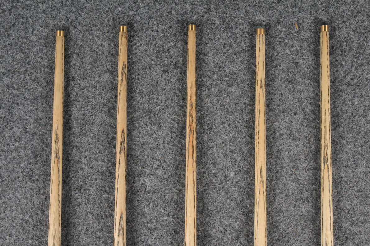 Exclusive 3/4 ash english pool cue #8850- #8854