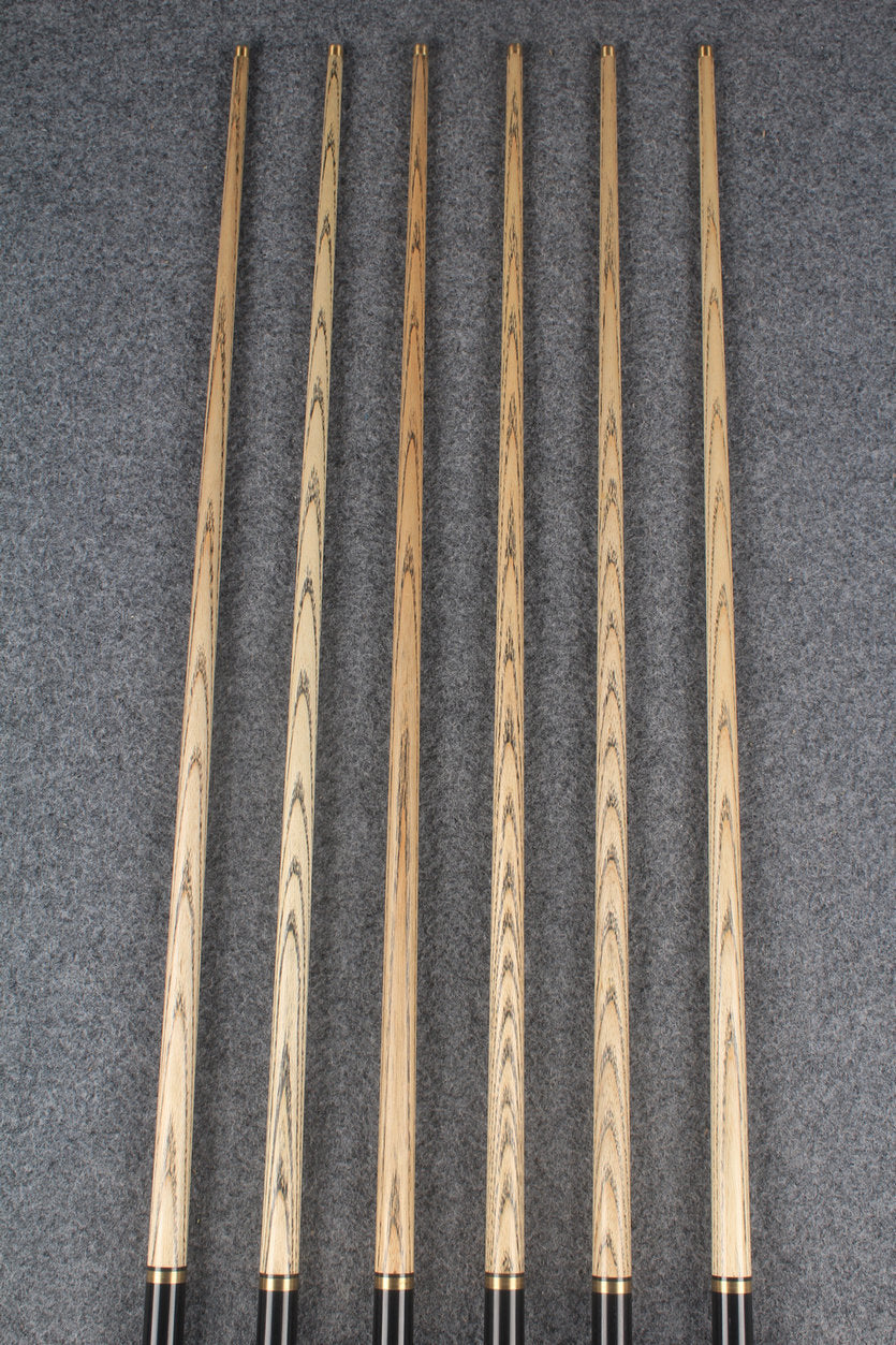 1/2 ash snooker cue  #8864- #8869 WOODS CUES