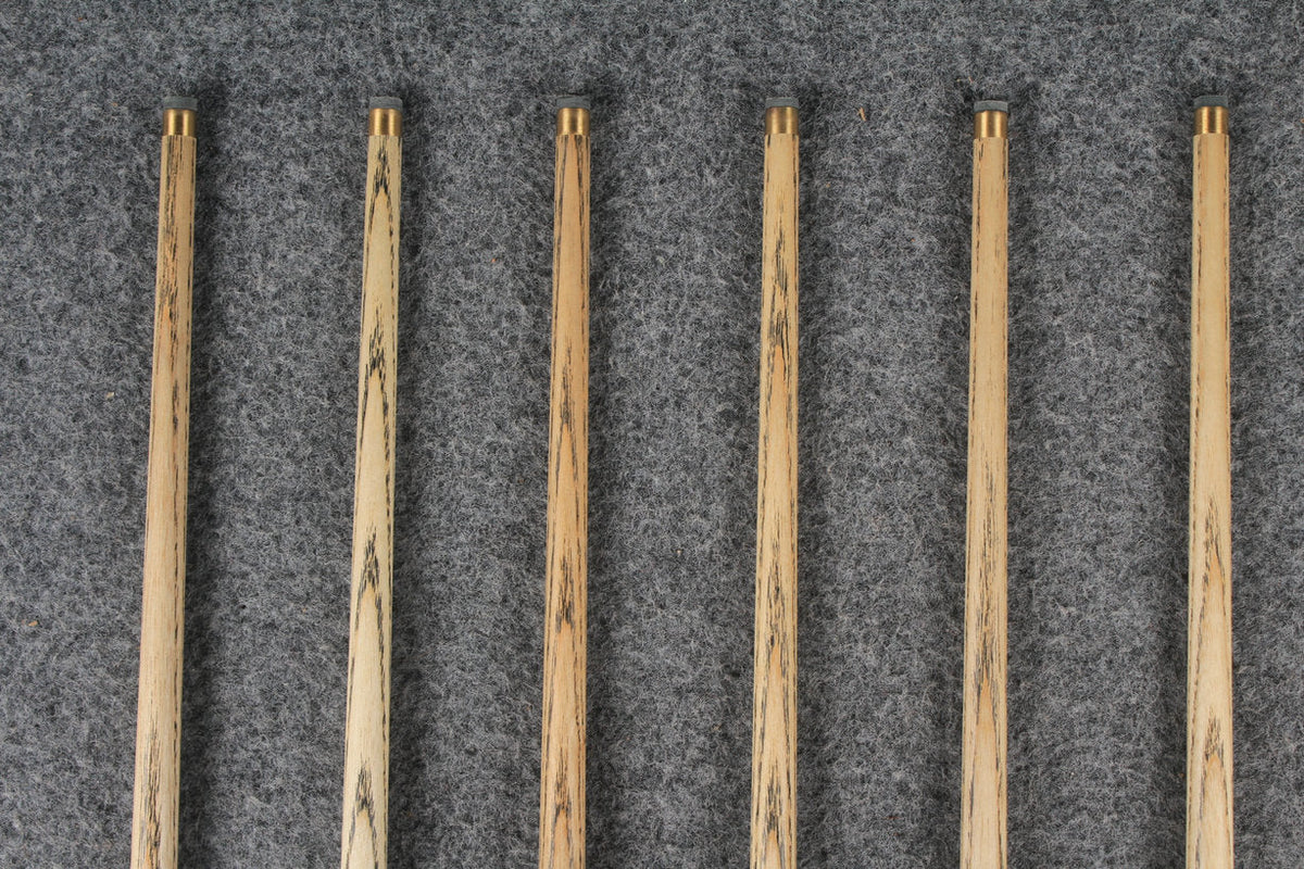 1/2 ash snooker cue  #8864- #8869 WOODS CUES