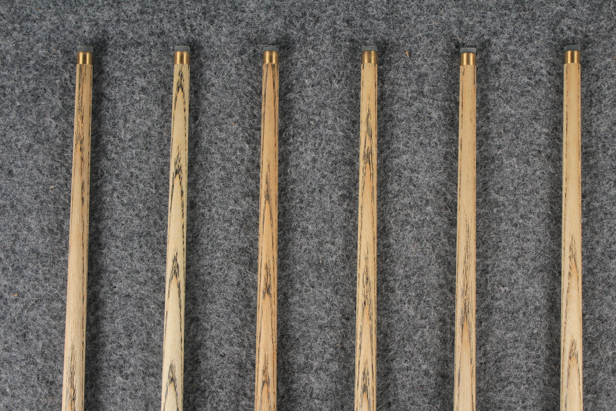 1/2 ash snooker cue  #8864- #8869 WOODS CUES