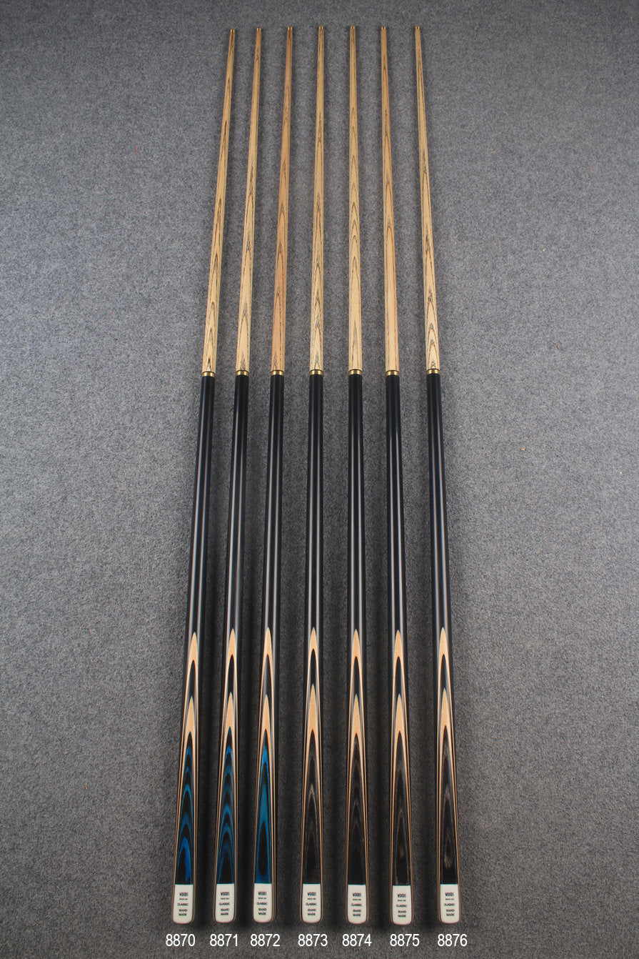 1/2 ash snooker cue  #8870- #8876 WOODS CUES