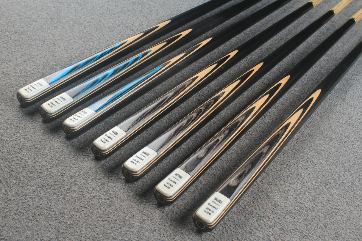 1/2 ash snooker cue  #8870- #8876 WOODS CUES