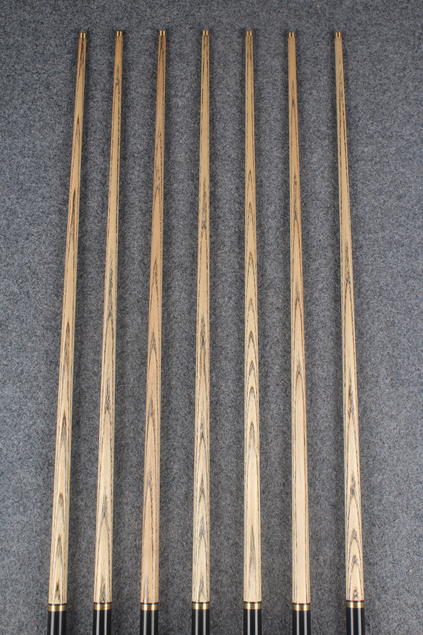 1/2 ash snooker cue  #8870- #8876 WOODS CUES