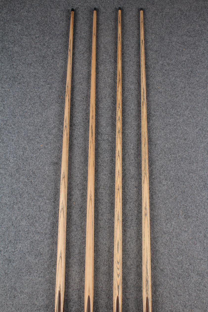 3/4 ash chinese 8 ball pool cue  #9019 - #9022 WOODS CUES