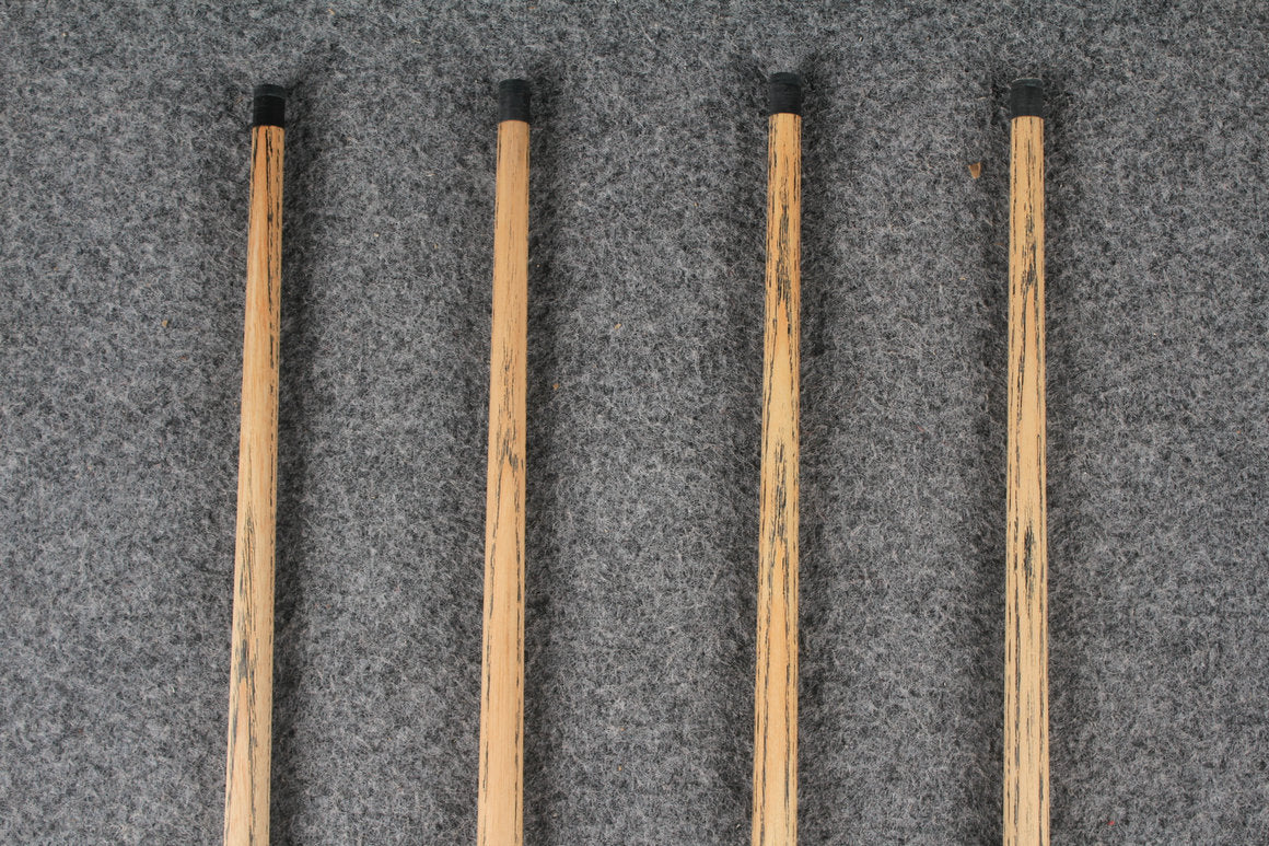3/4 ash chinese 8 ball pool cue  #9019 - #9022 WOODS CUES
