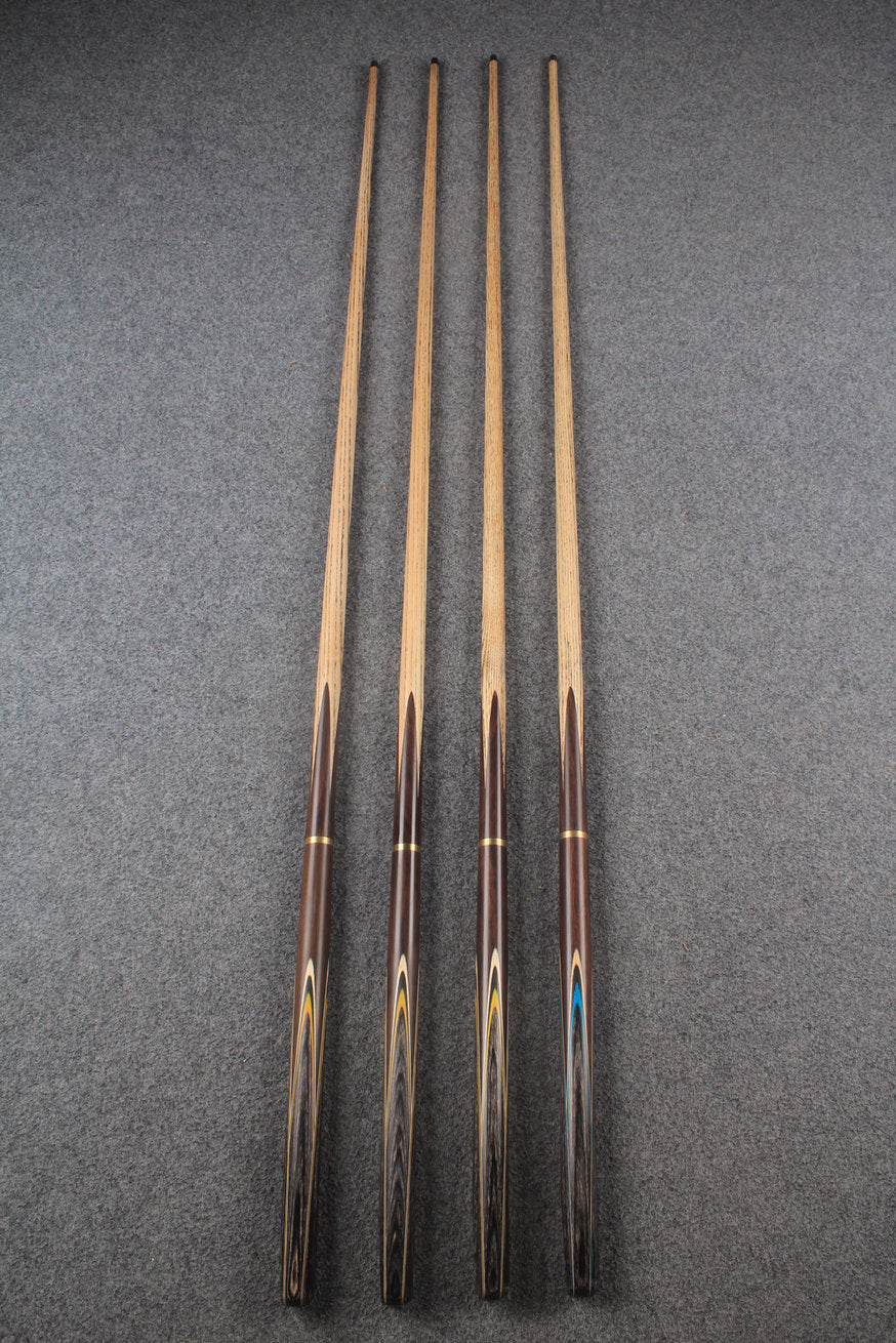 3/4 ash chinese 8 ball pool cue  #9019 - #9022 WOODS CUES