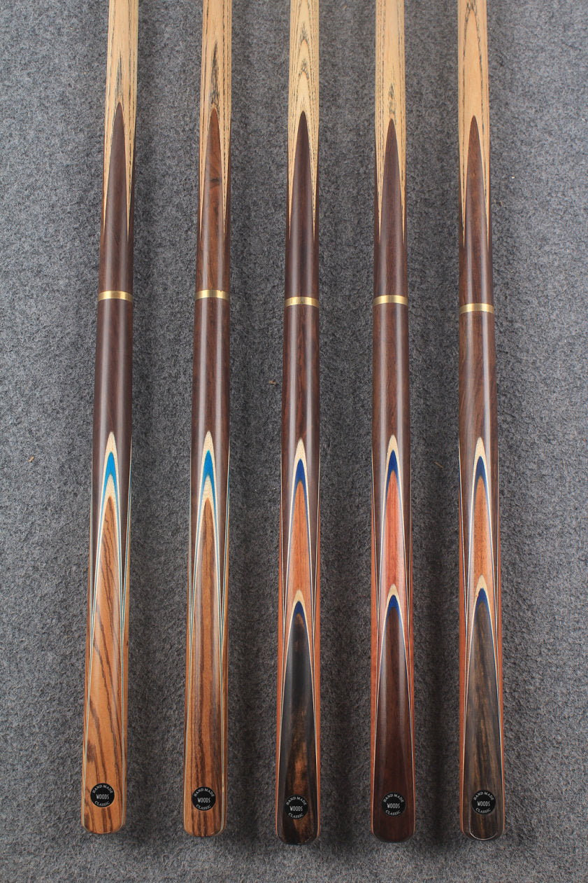 3/4 ash chinese 8 ball pool cue  #9023 - #9027 WOODS CUES