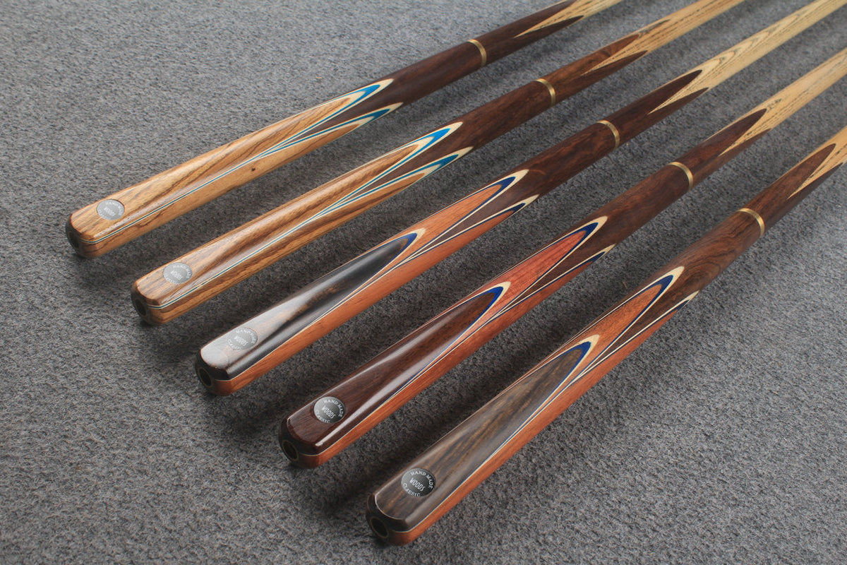 3/4 ash chinese 8 ball pool cue  #9023 - #9027 WOODS CUES