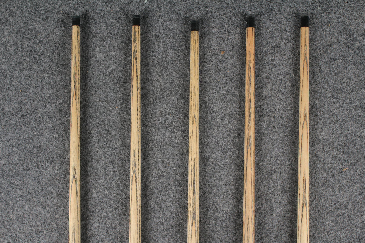 3/4 ash chinese 8 ball pool cue  #9023 - #9027 WOODS CUES