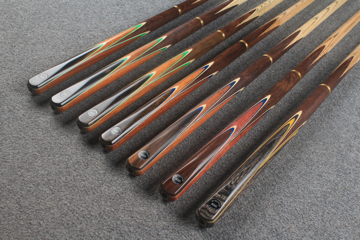 3/4 ash chinese 8 ball pool cue  #9028 - #9034 WOODS CUES