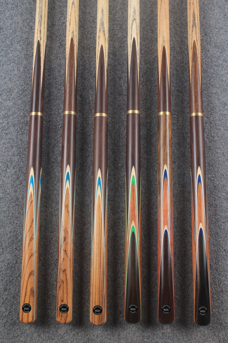 3/4 ash chinese 8 ball pool cue  #9035 - #9040 WOODS CUES