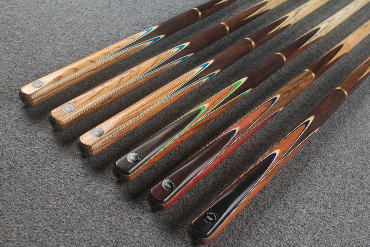 3/4 ash chinese 8 ball pool cue  #9035 - #9040 WOODS CUES