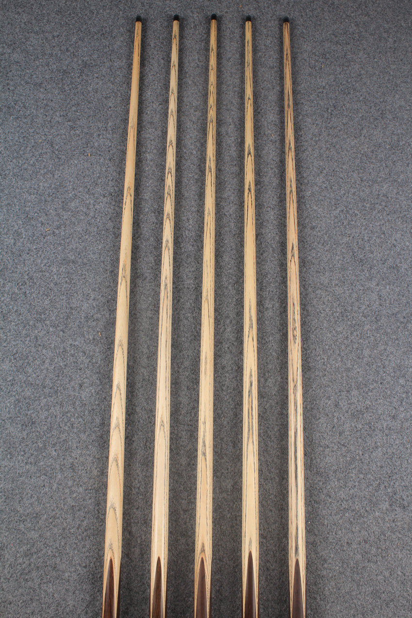 3/4 ash chinese 8 ball pool cue  #9041 - #9045 WOODS CUES
