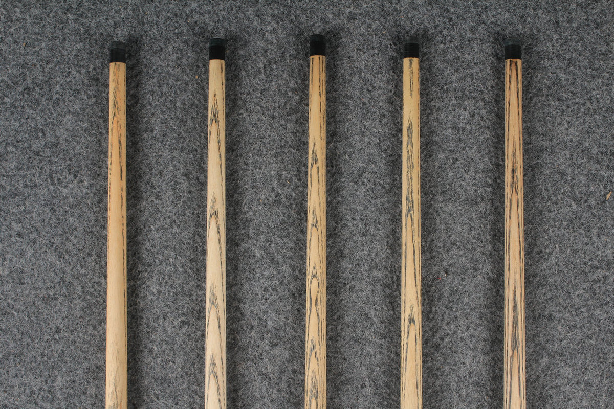 3/4 ash chinese 8 ball pool cue  #9041 - #9045 WOODS CUES