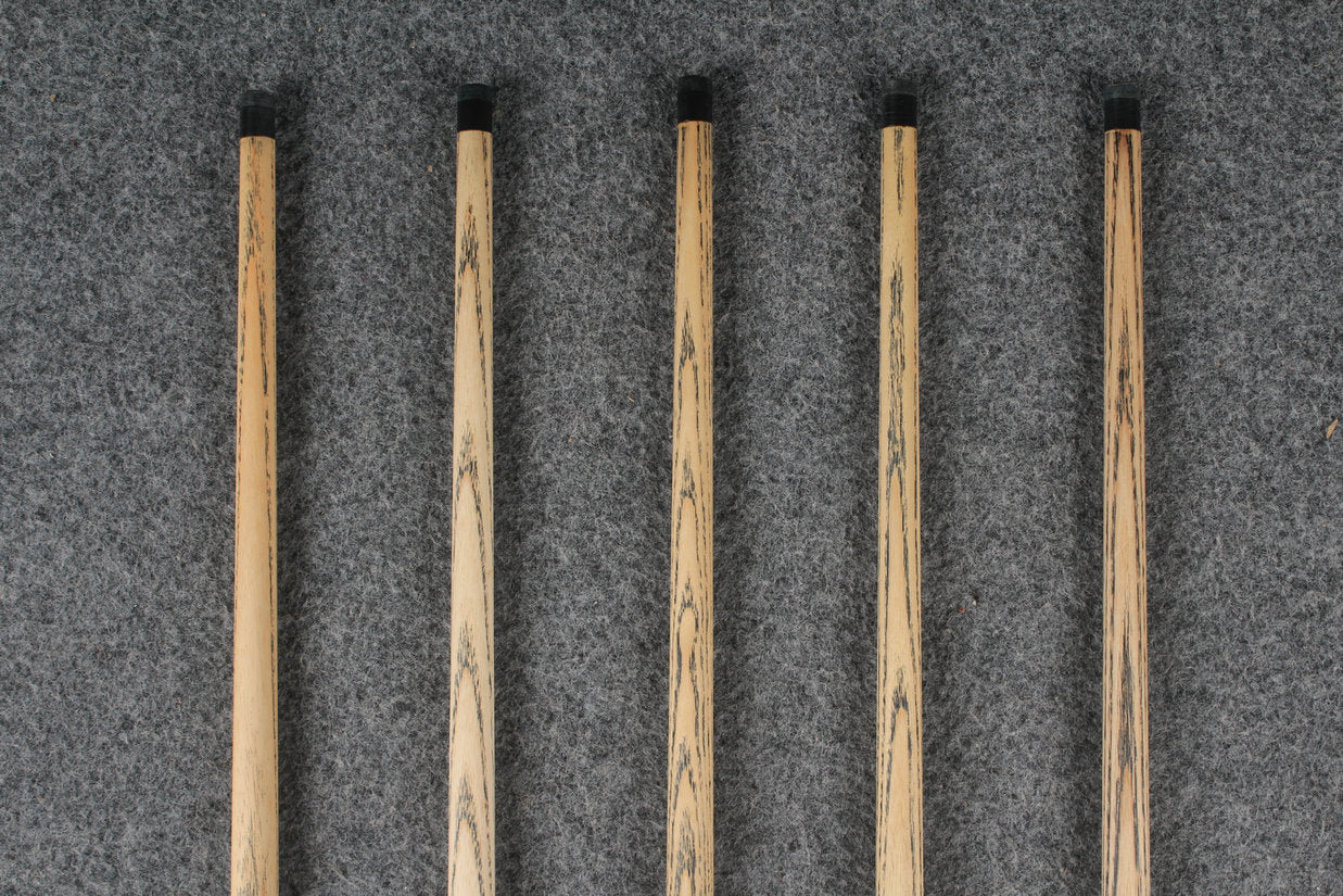 3/4 ash chinese 8 ball pool cue  #9041 - #9045 WOODS CUES