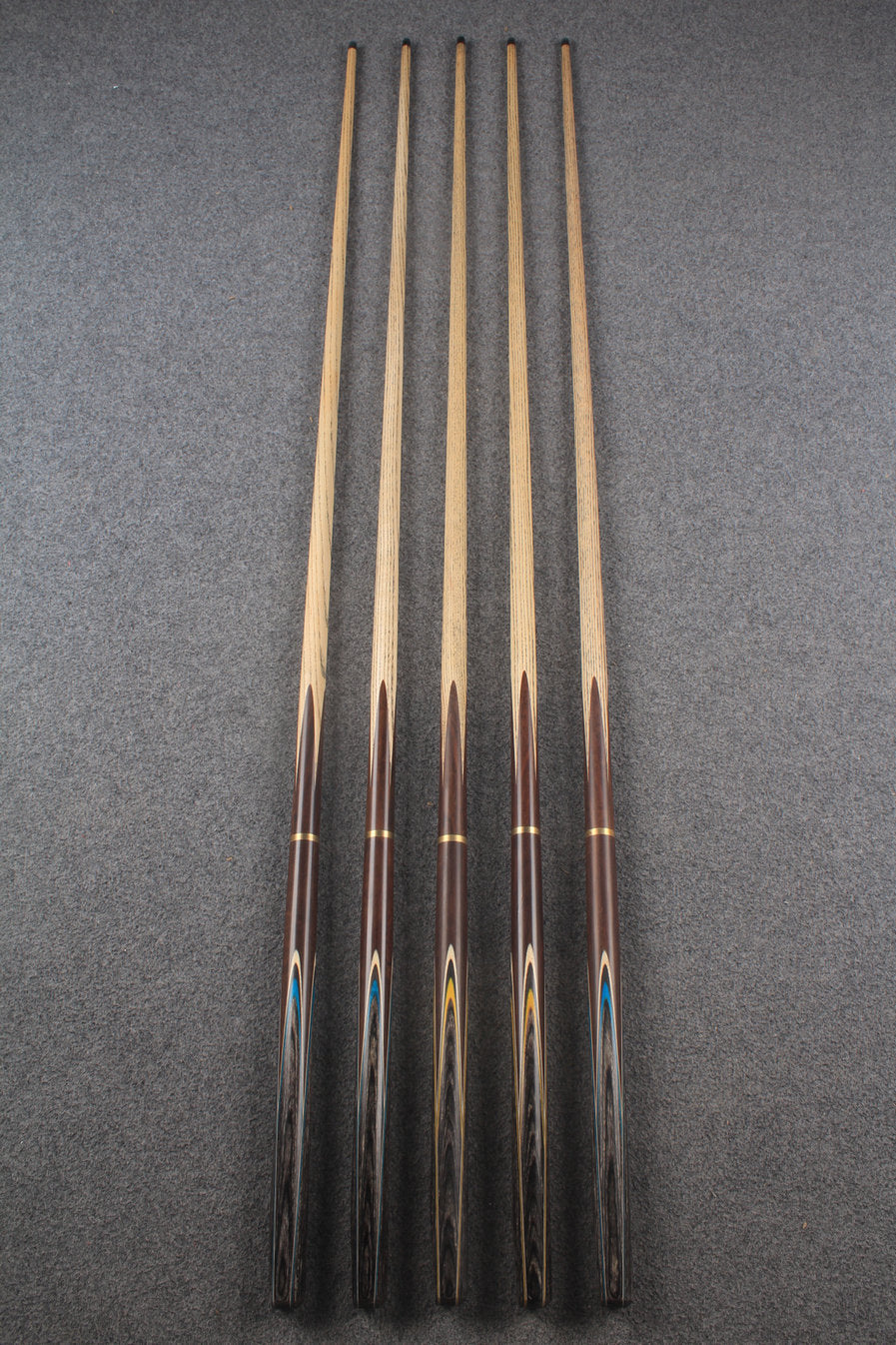 3/4 ash chinese 8 ball pool cue  #9041 - #9045 WOODS CUES