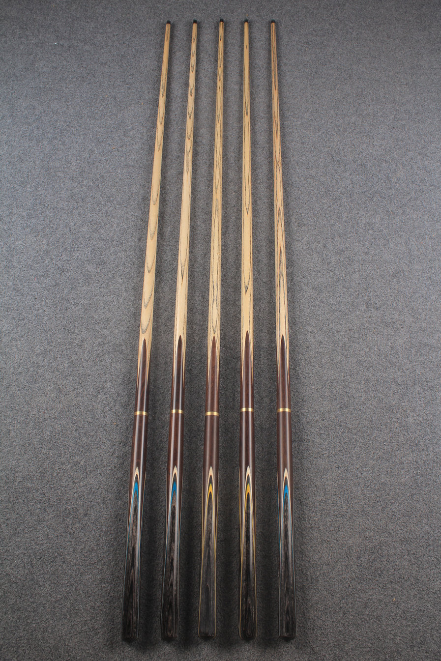 3/4 ash chinese 8 ball pool cue  #9041 - #9045 WOODS CUES