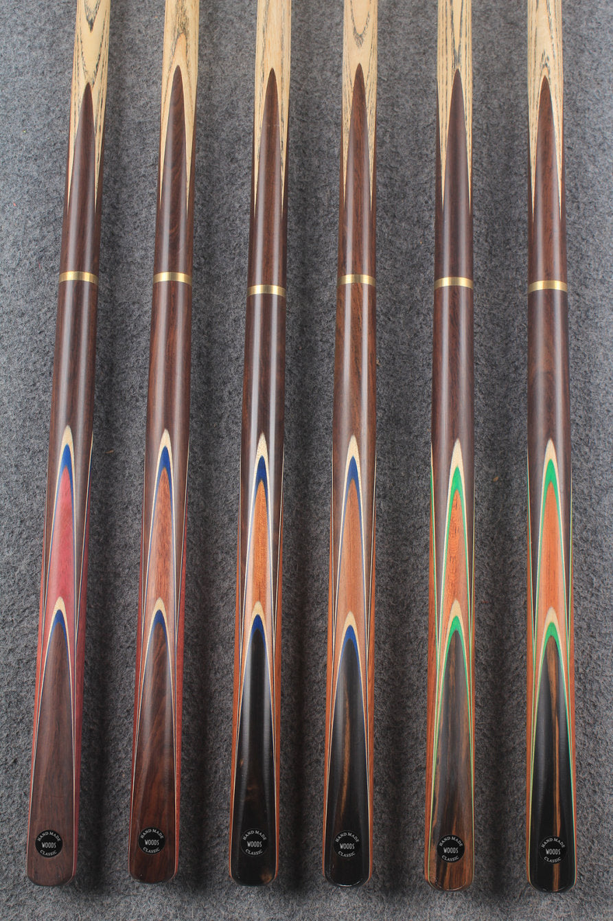 3/4 ash chinese 8 ball pool cue  #9046 - #9051 WOODS CUES