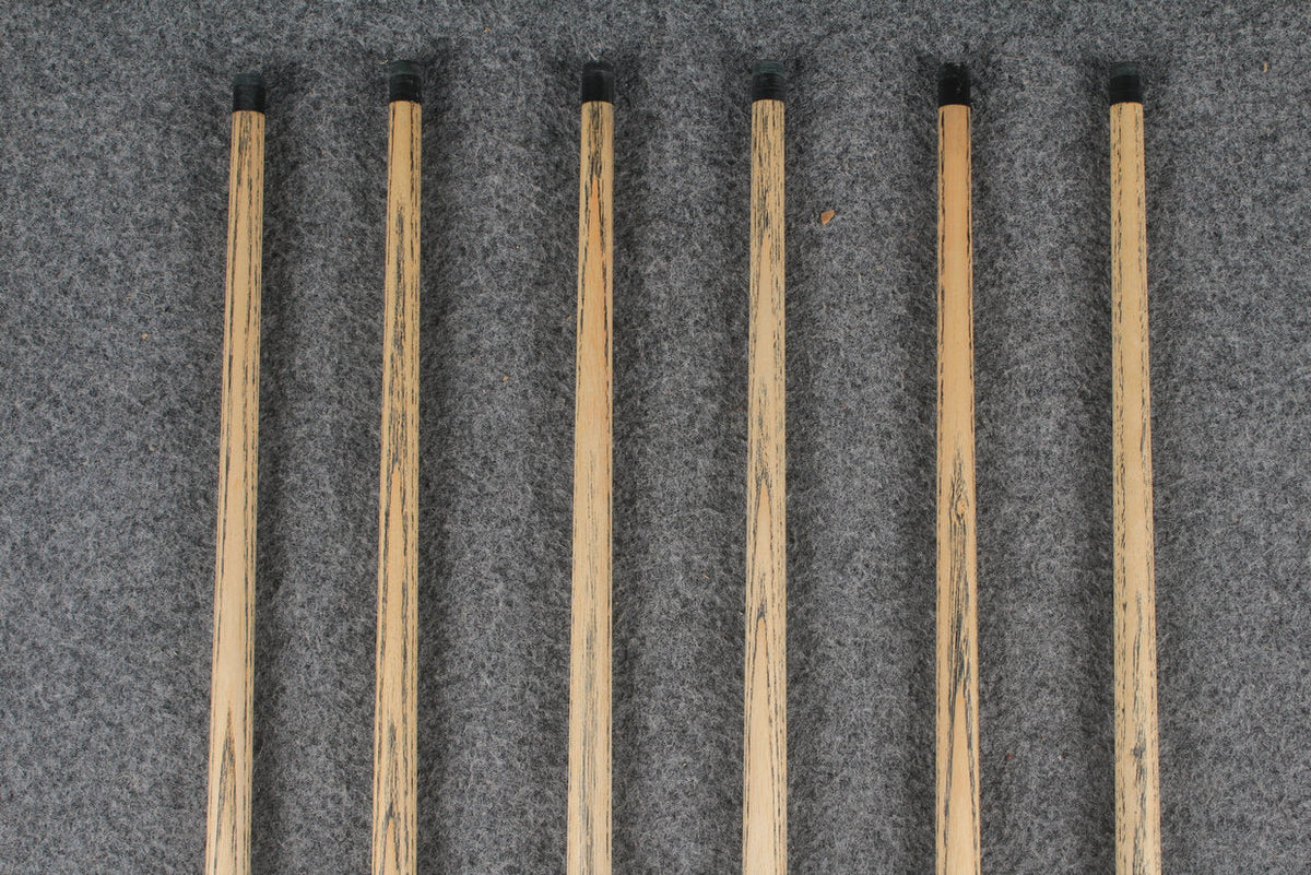 3/4 ash chinese 8 ball pool cue  #9046 - #9051 WOODS CUES