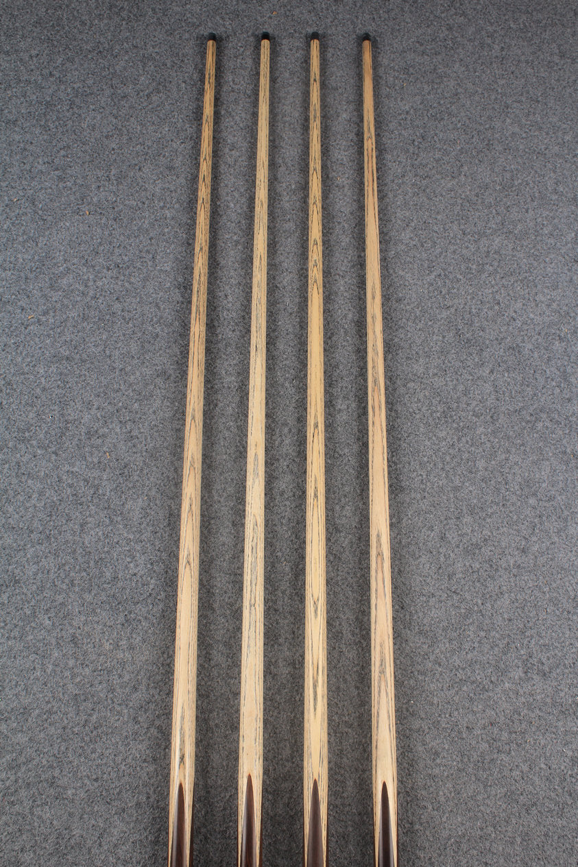 3/4 ash chinese 8 ball pool cue  #9052 - #9055 WOODS CUES