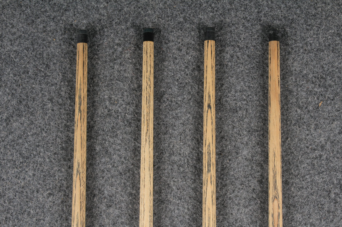 3/4 ash chinese 8 ball pool cue  #9052 - #9055 WOODS CUES
