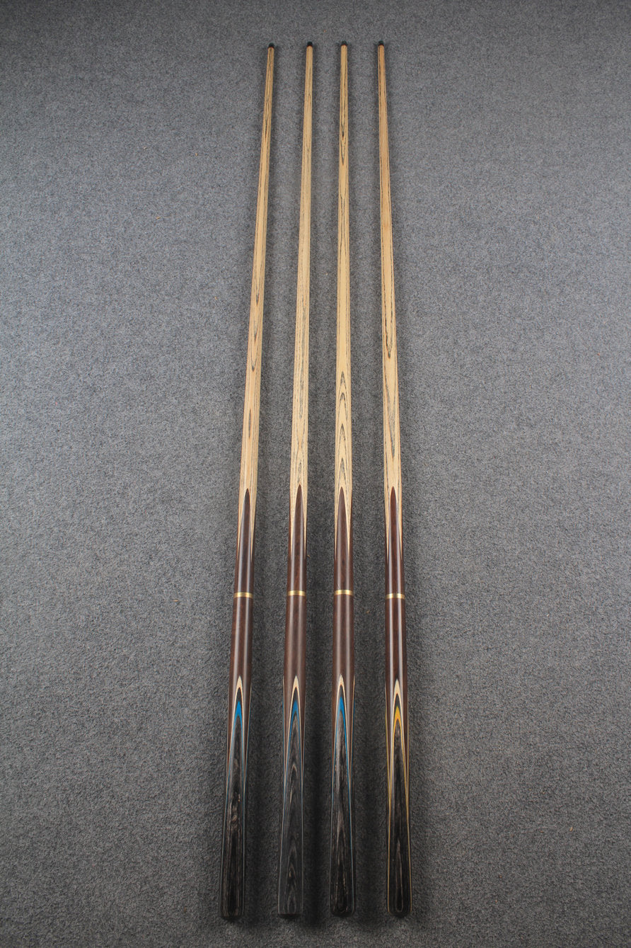 3/4 ash chinese 8 ball pool cue  #9052 - #9055 WOODS CUES