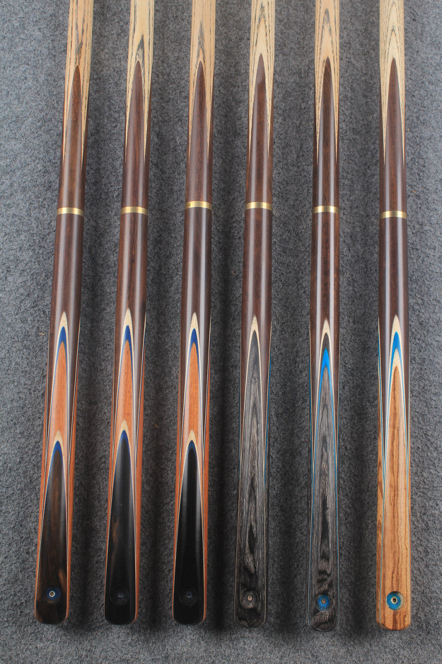 3/4 ash chinese 8 ball pool cue  #9056 - #9061 WOODS CUES