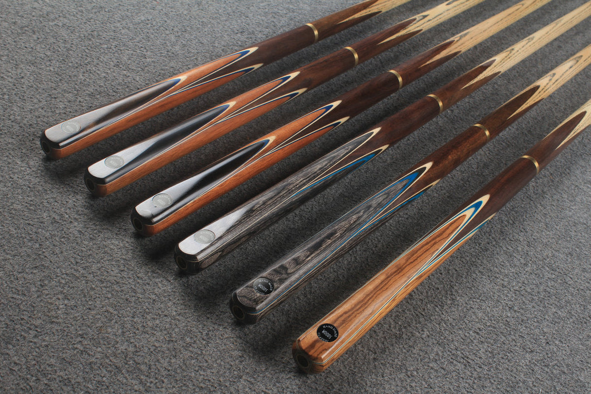 3/4 ash chinese 8 ball pool cue  #9056 - #9061 WOODS CUES