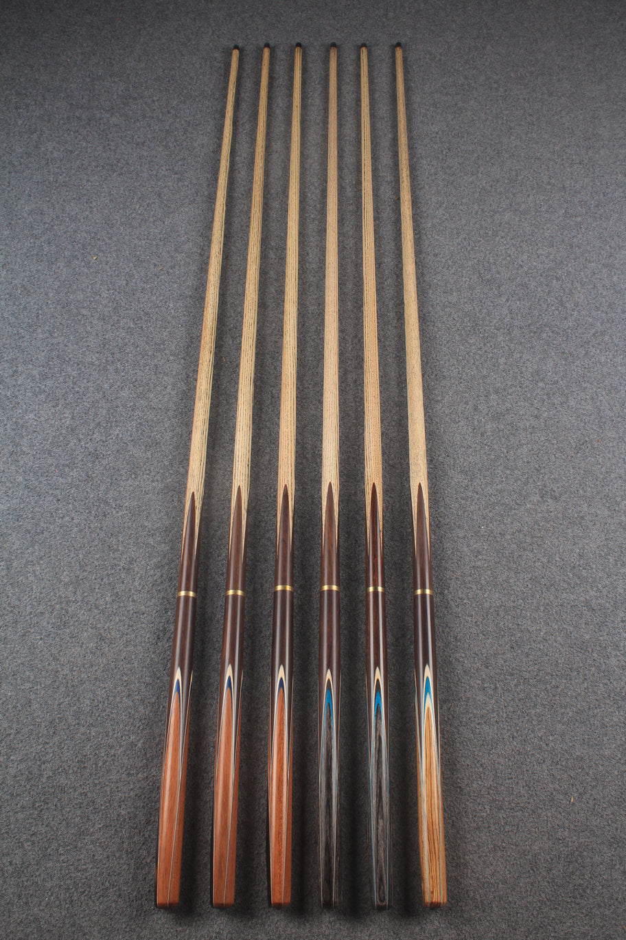 3/4 ash chinese 8 ball pool cue  #9056 - #9061 WOODS CUES