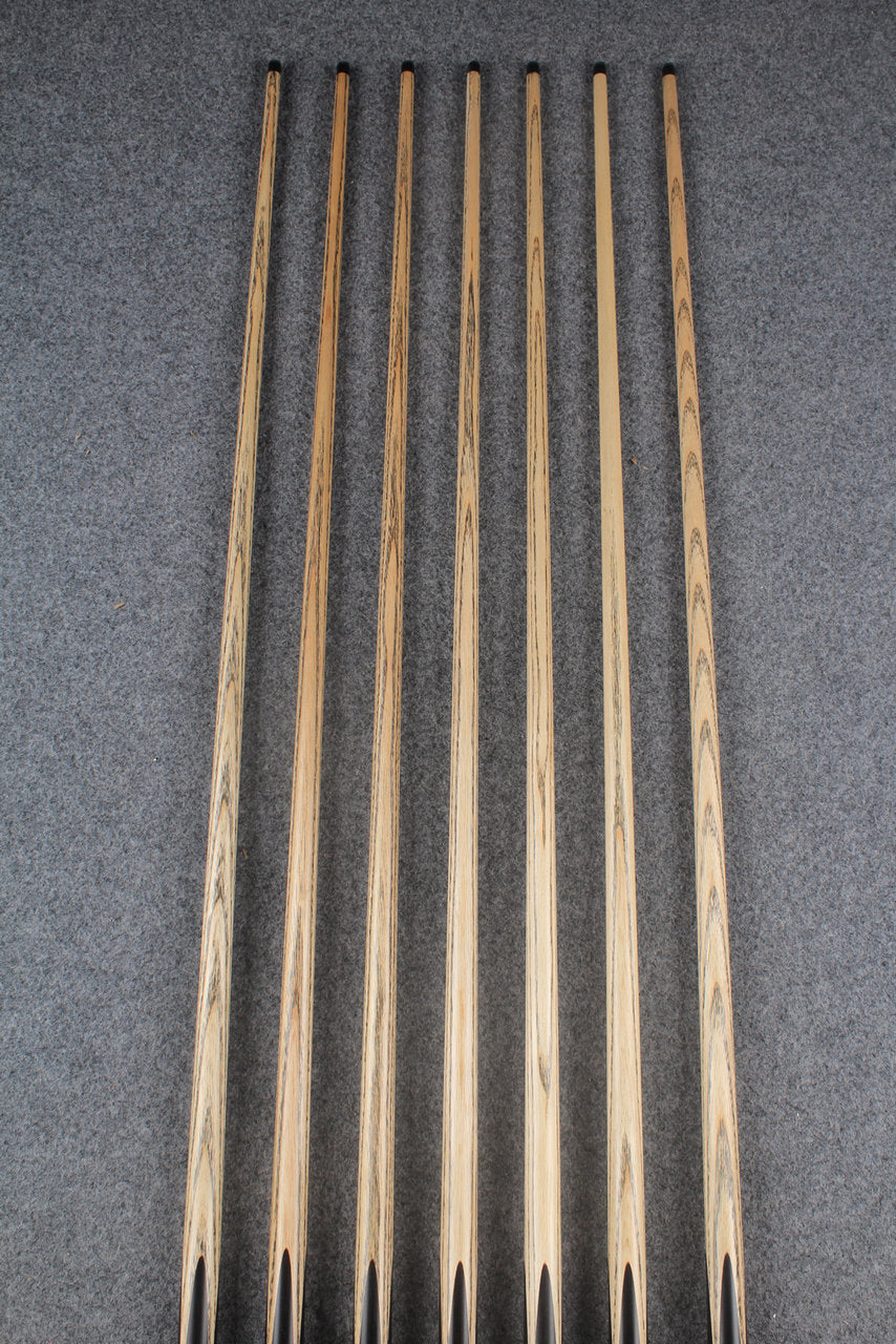 3/4 ash chinese 8 ball pool cue  #9062 - #9068 WOODS CUES