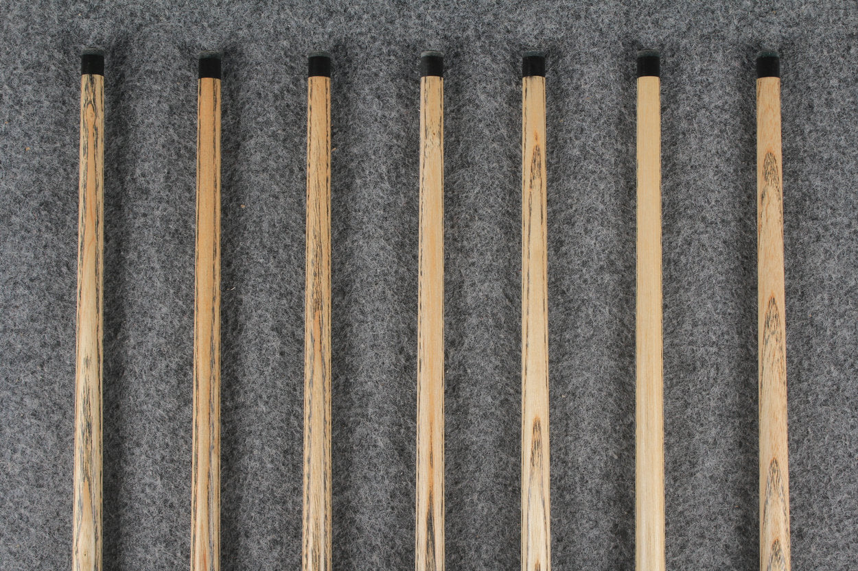 3/4 ash chinese 8 ball pool cue  #9062 - #9068 WOODS CUES