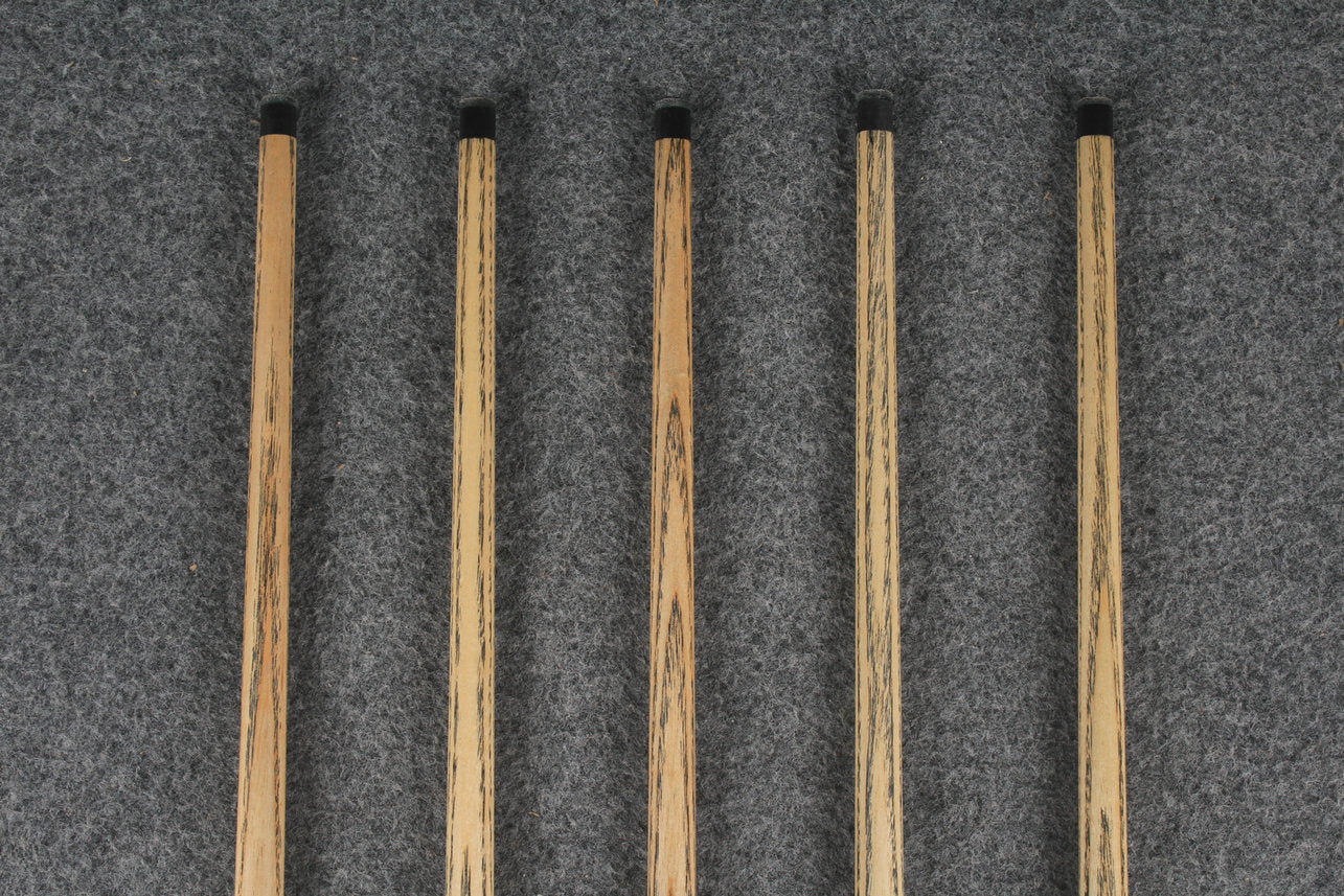3/4 ash chinese 8 ball pool cue  #9084 - #9088 WOODS CUES
