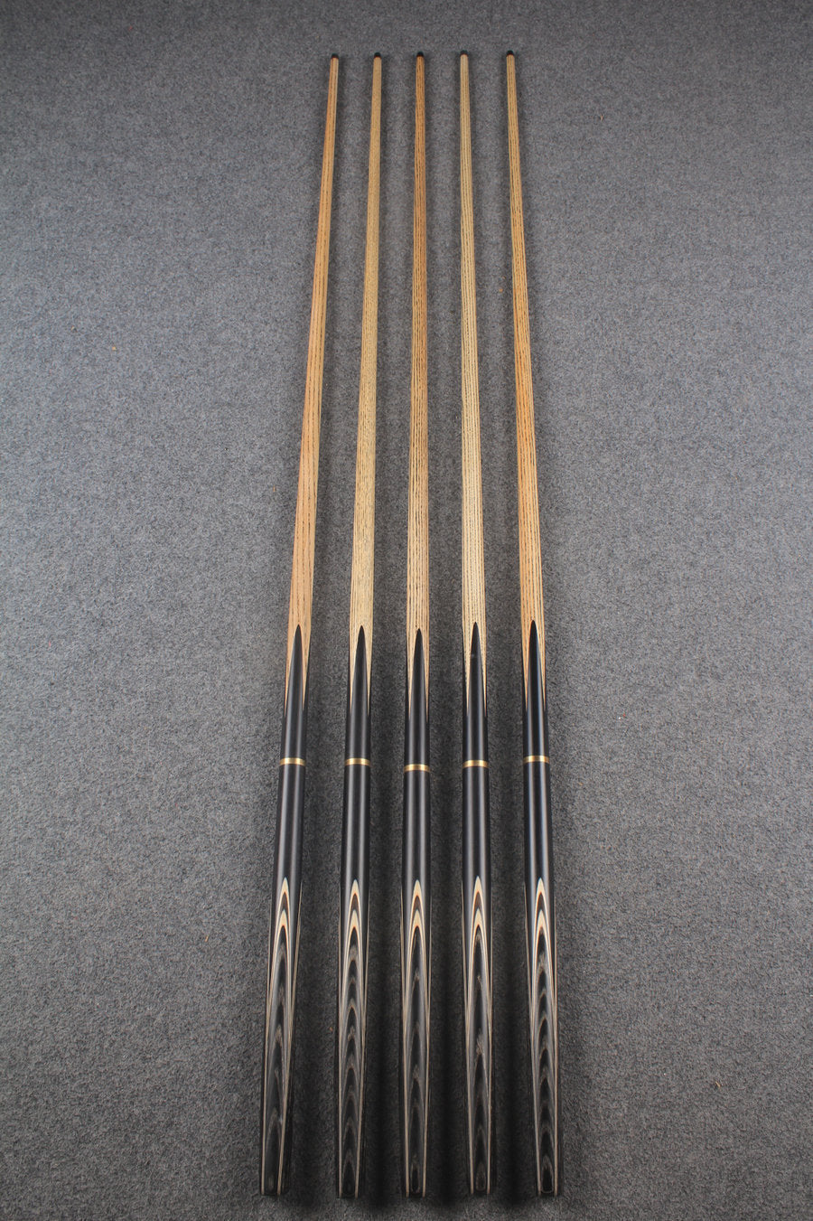3/4 ash chinese 8 ball pool cue  #9084 - #9088 WOODS CUES