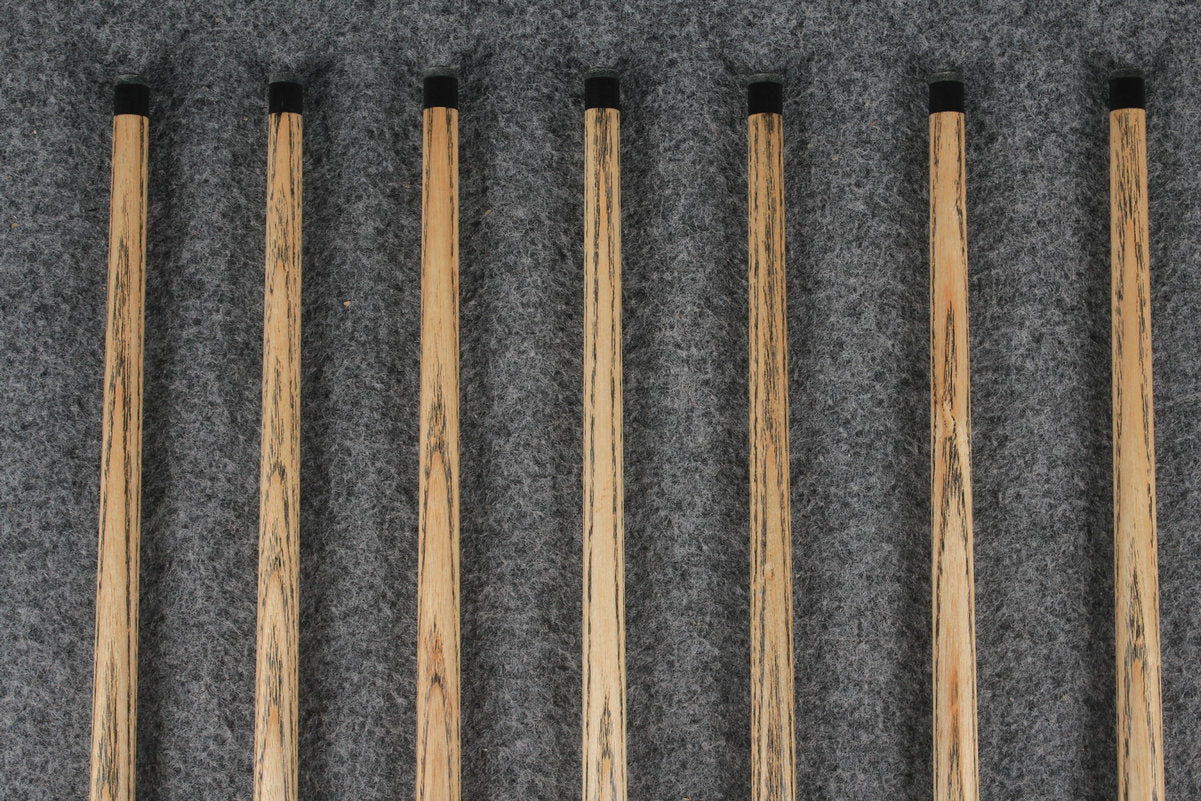3/4 ash chinese 8 ball pool cue  #9096 - #9102 WOODS CUES