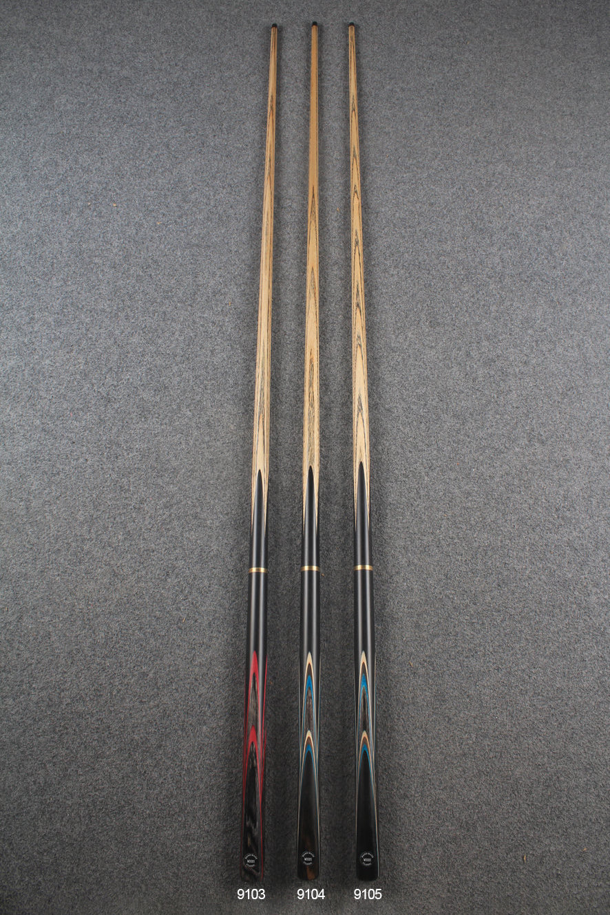 3/4 ash chinese 8 ball pool cue  #9103 - #9105 WOODS CUES