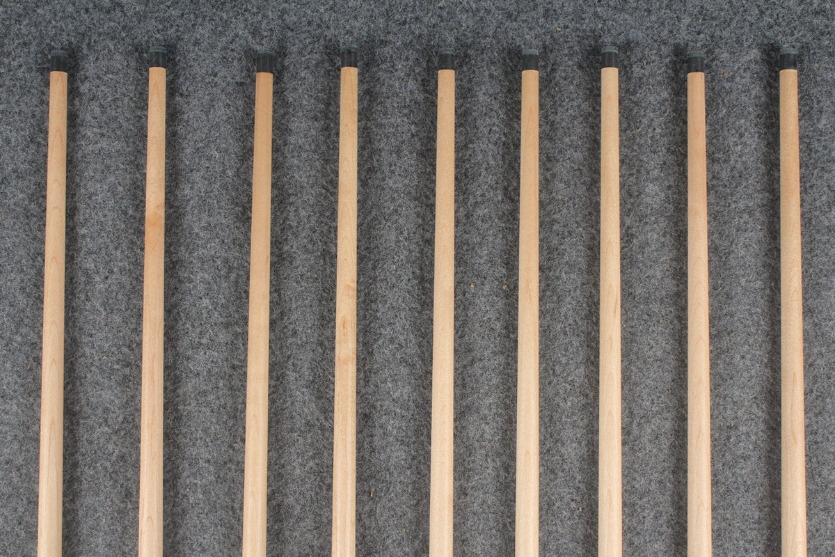 3/4 maple break cue for english pool #9420 - #9428 WOODS CUES