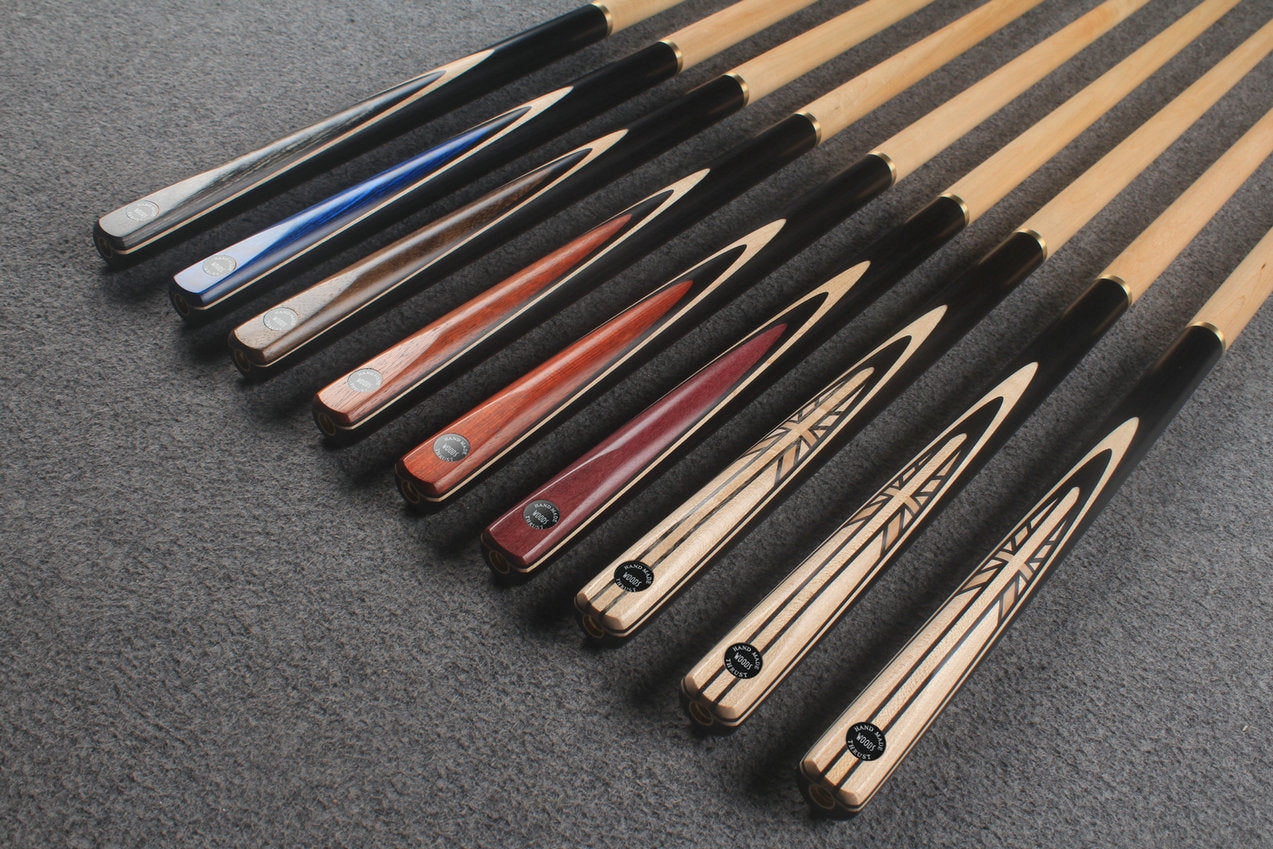 3/4 maple break cue for english pool #9420 - #9428 WOODS CUES
