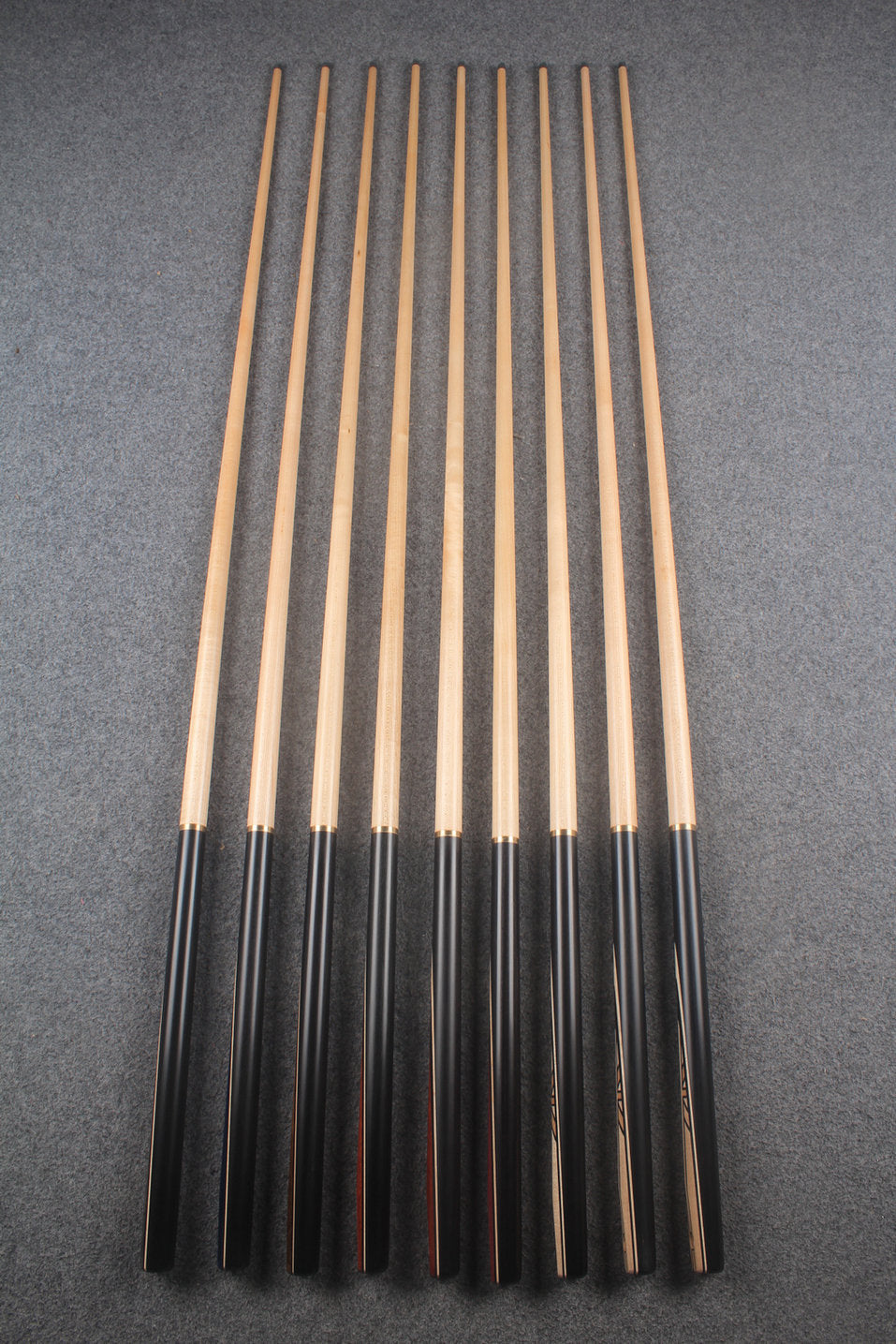 3/4 maple break cue for english pool #9420 - #9428 WOODS CUES