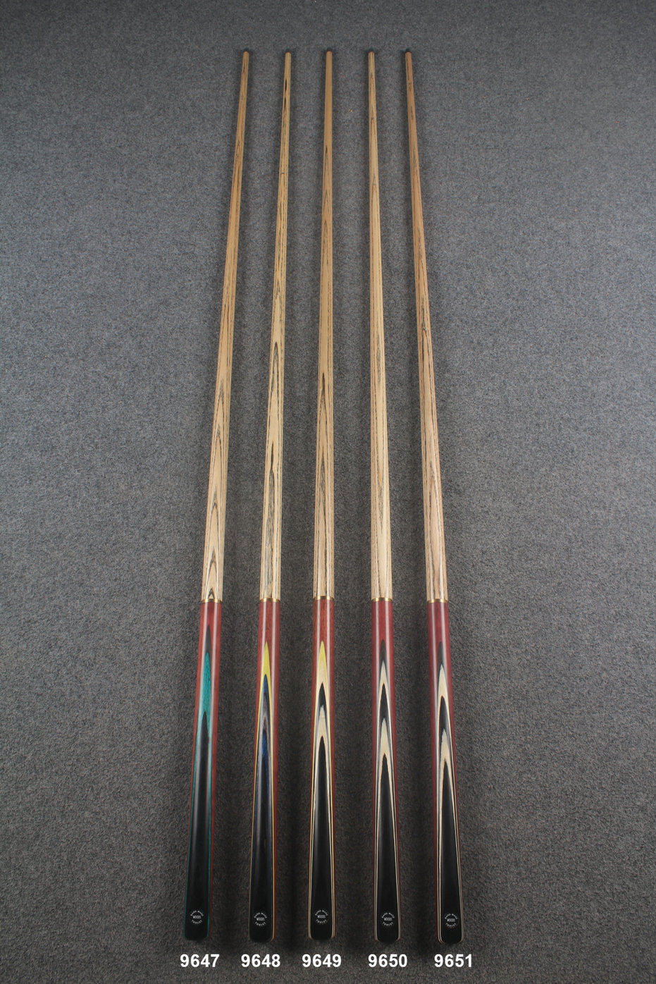 3/4  ash break cue for english pool #9647 - #9651