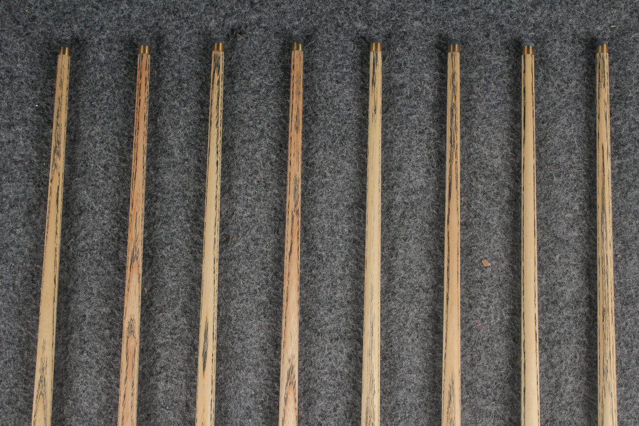 3/4 ash english pool cue  #9782 - #9789