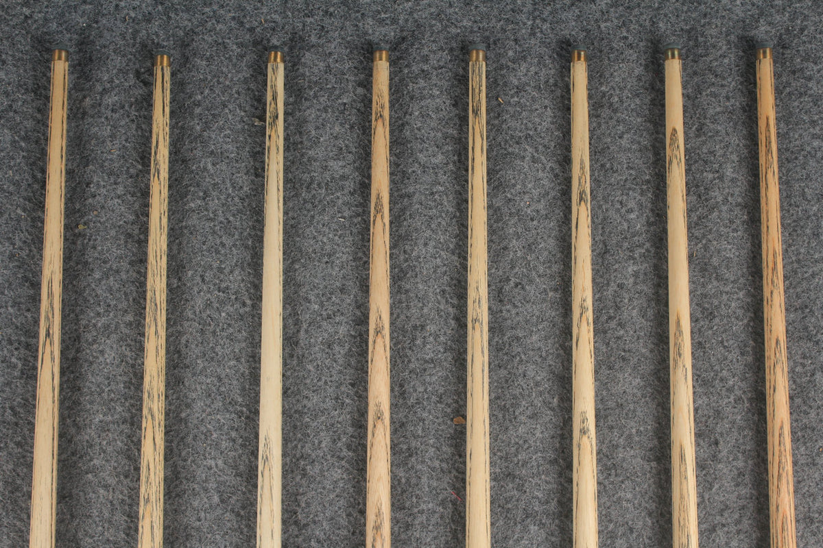 3/4 ash english pool cue  #9790 - #9797