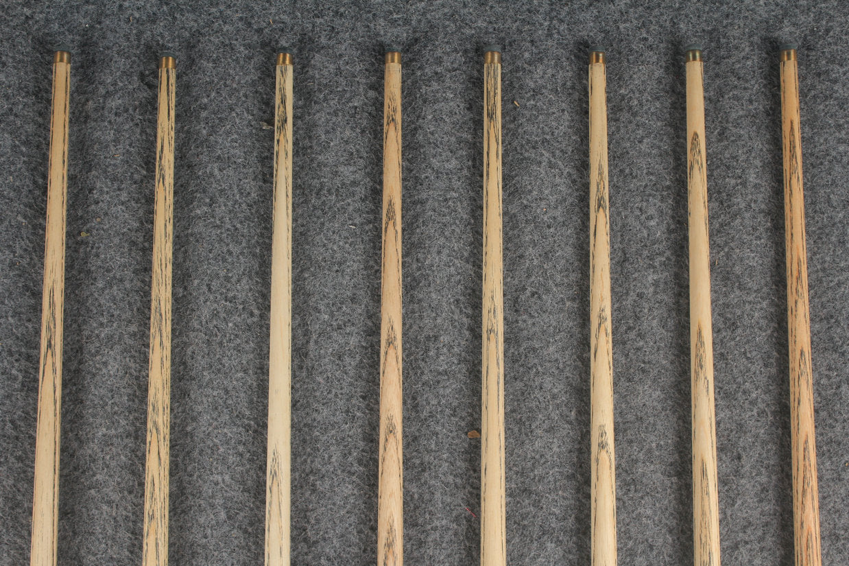3/4 ash english pool cue  #9790 - #9797