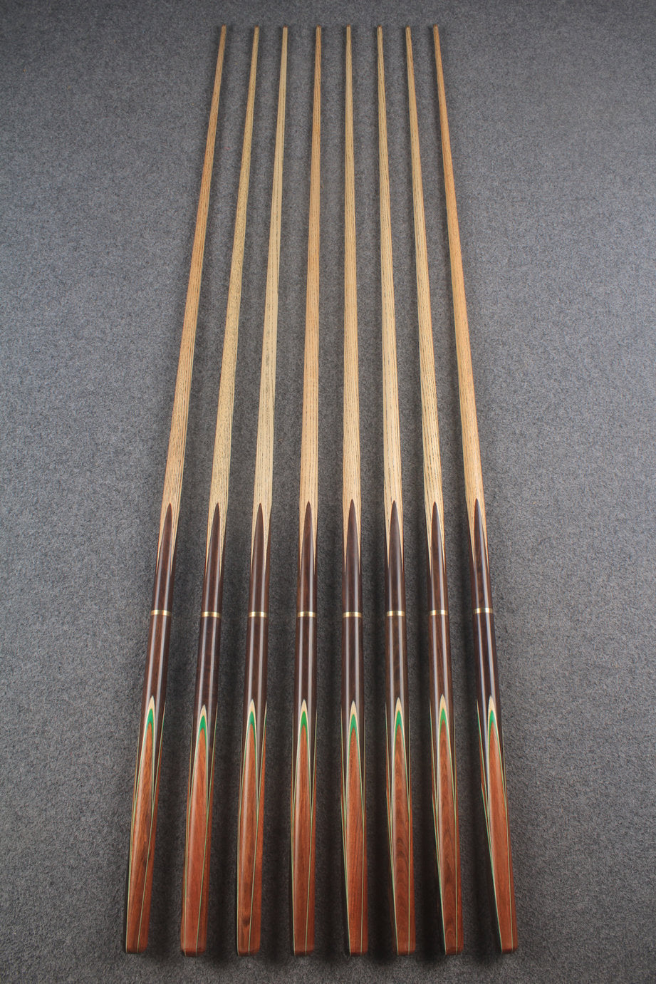 3/4 ash english pool cue  #9790 - #9797