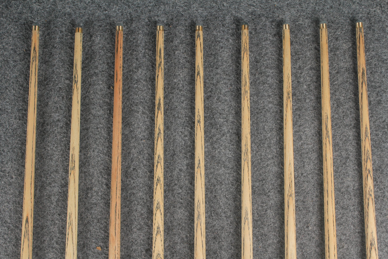 3/4 ash english pool cue  #9798 - #9806