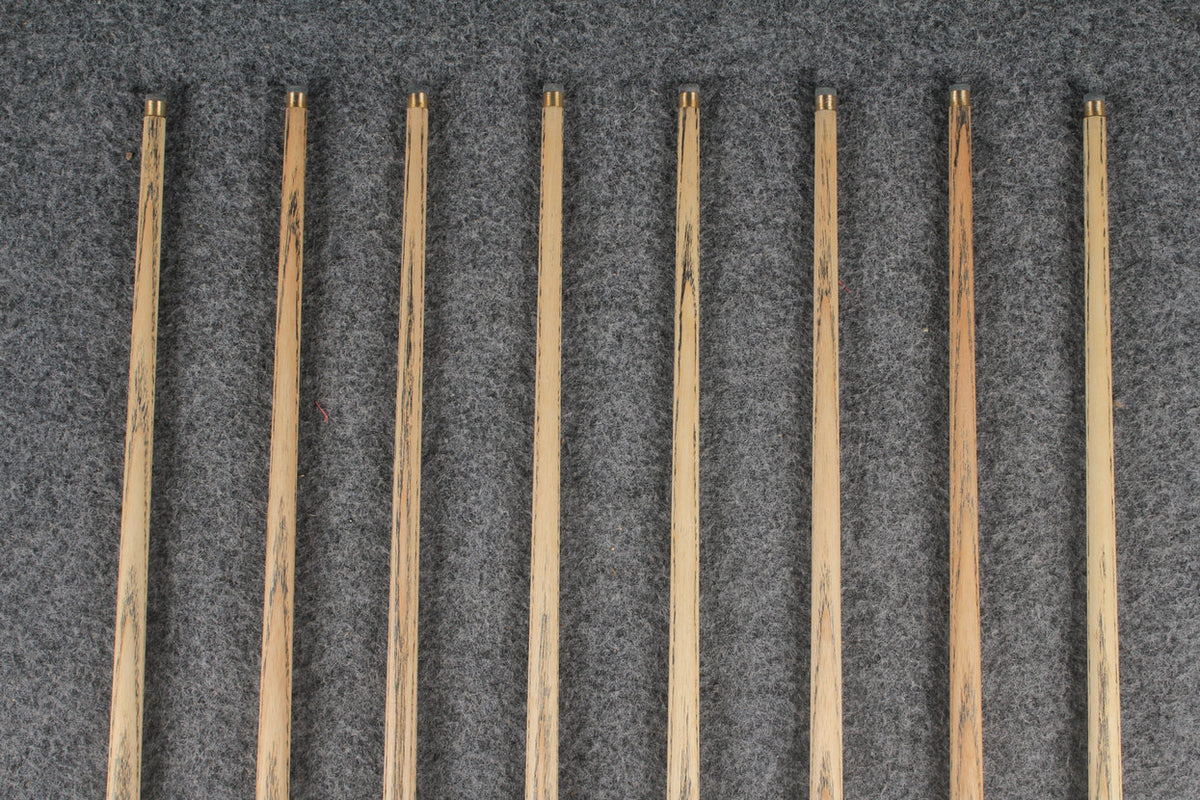 3/4 ash english pool cue  #9807 - #9814